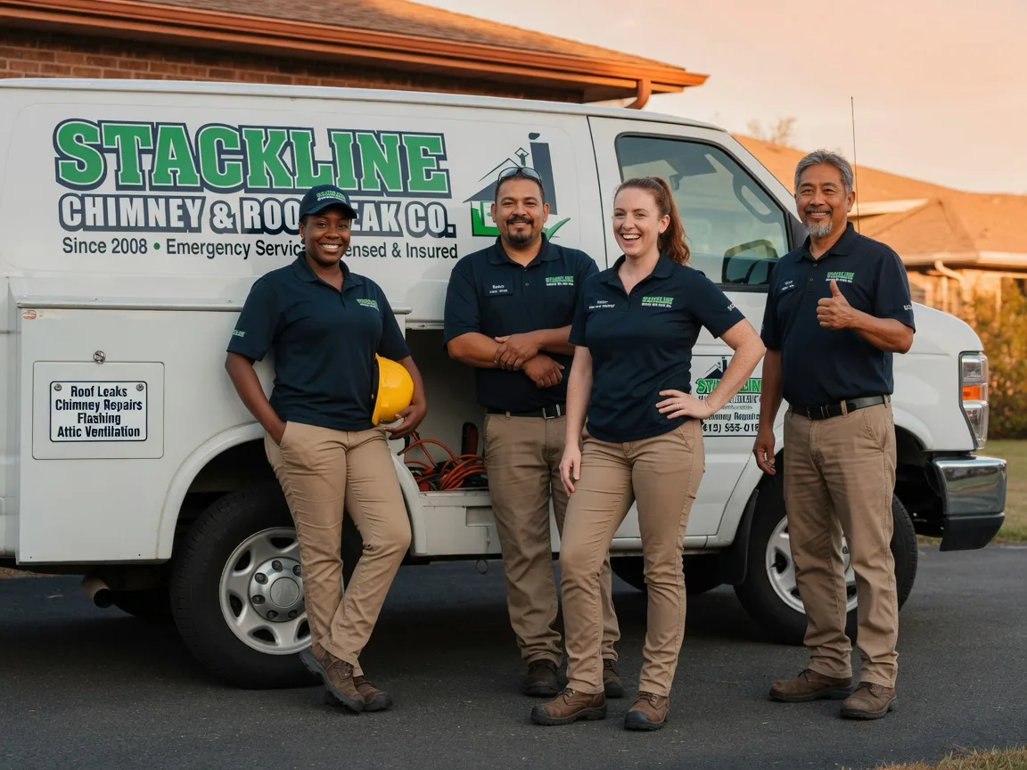 Chimney flashing repair company in Lost Springs, KS